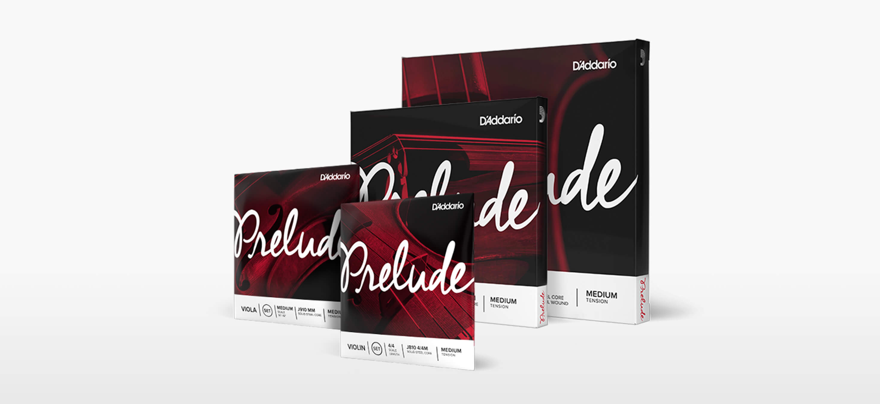 Prelude violin, viola, cello & bass strings