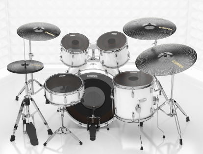 Low Volume Cymbals & Mesh Drumheads