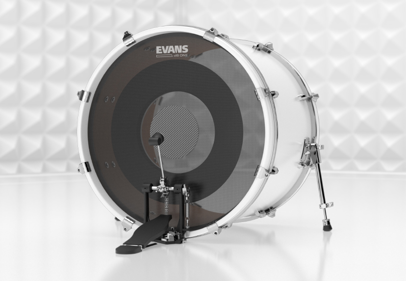 dB One Low Volume Bass drumheads
