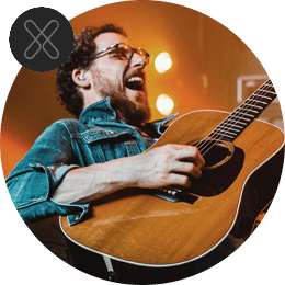 Andy Falco, professional musician