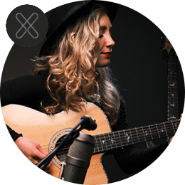Sophie Burrell, professional guitarist