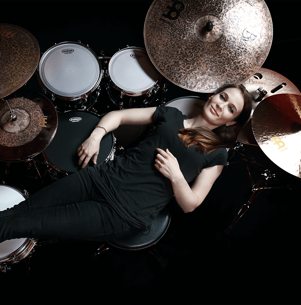 EVANS Drumheads Artists D'Addario