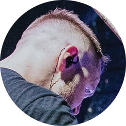 Alex Rudinger, professional drummer