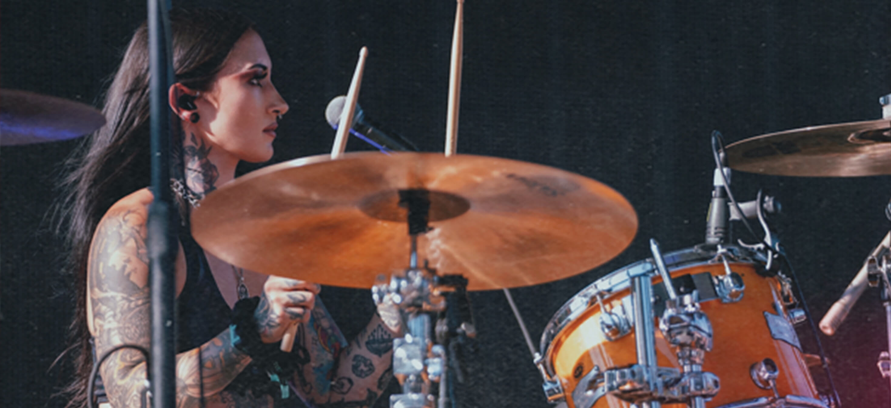 Brittany Bowman, professional drummer