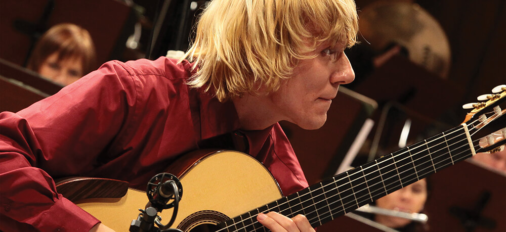 Classical guitarist Marek Pasieczny