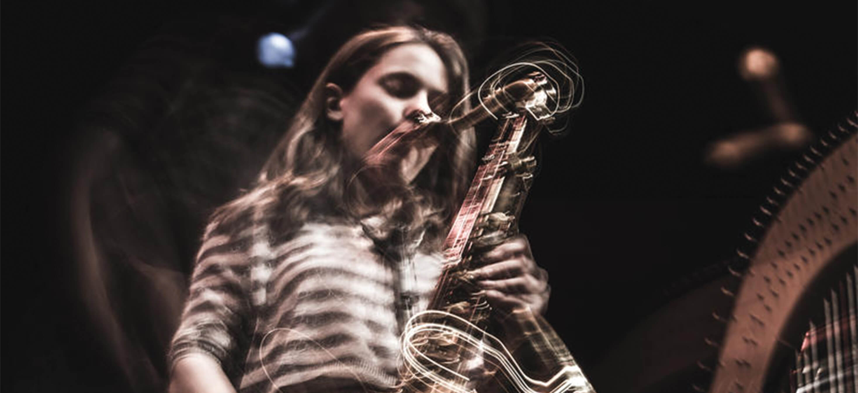 María Grand, professional saxophonist, composer, educator, and vocalist. 