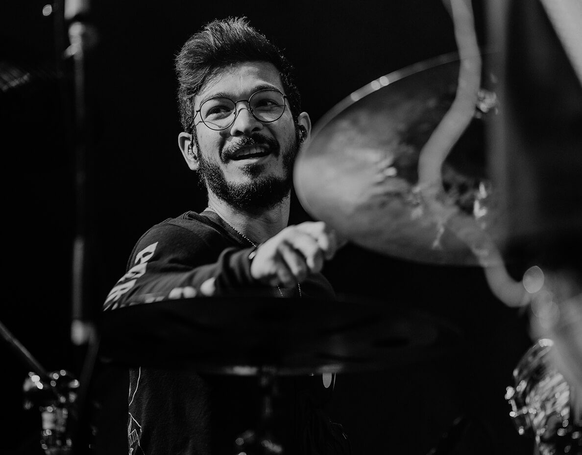 Richie Martinez, professional drummer