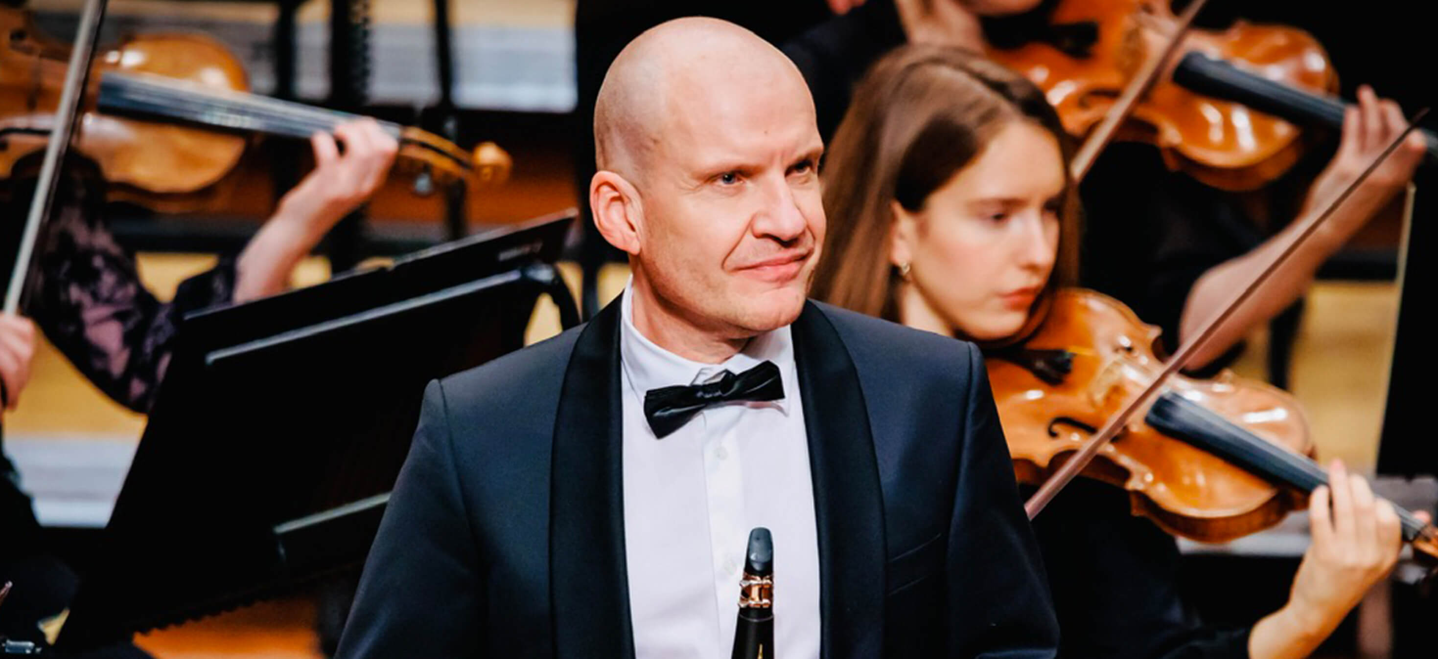 Roeland Hendrikx, professional clarinetist