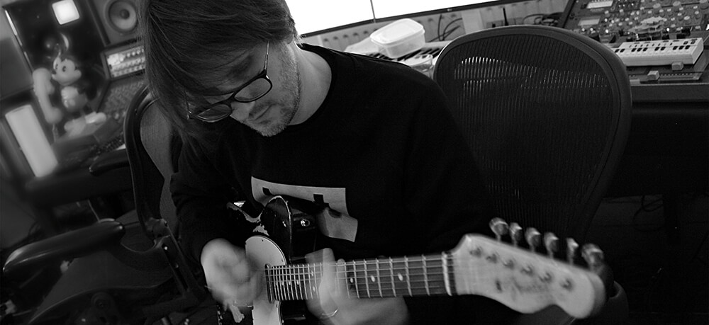 Steven Wilson, professional guitarist