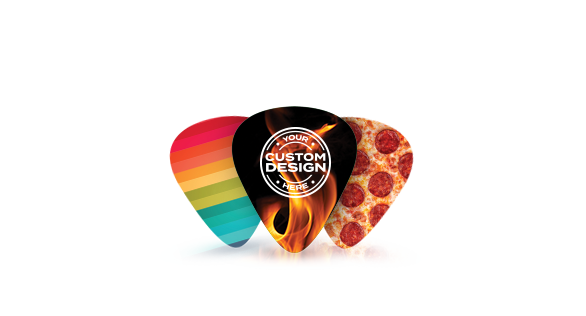 3 custom guitar picks