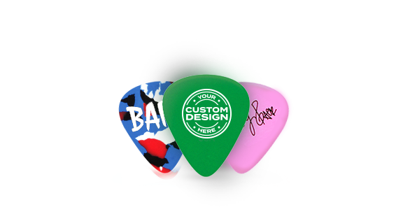 3 custom guitar picks