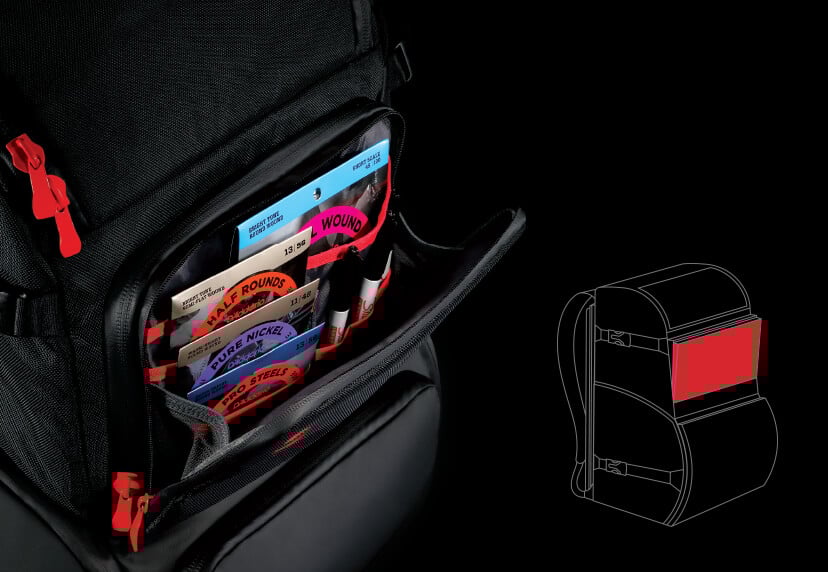 GigBag with strings inside