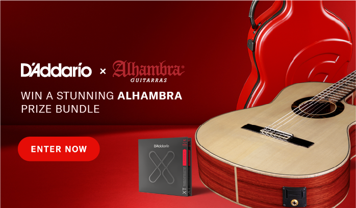Win an Alhambra Guitar and D'Addario Accessories
