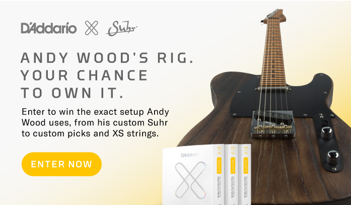 Andy Wood Guitar and D'Addario Accessories Giveaway