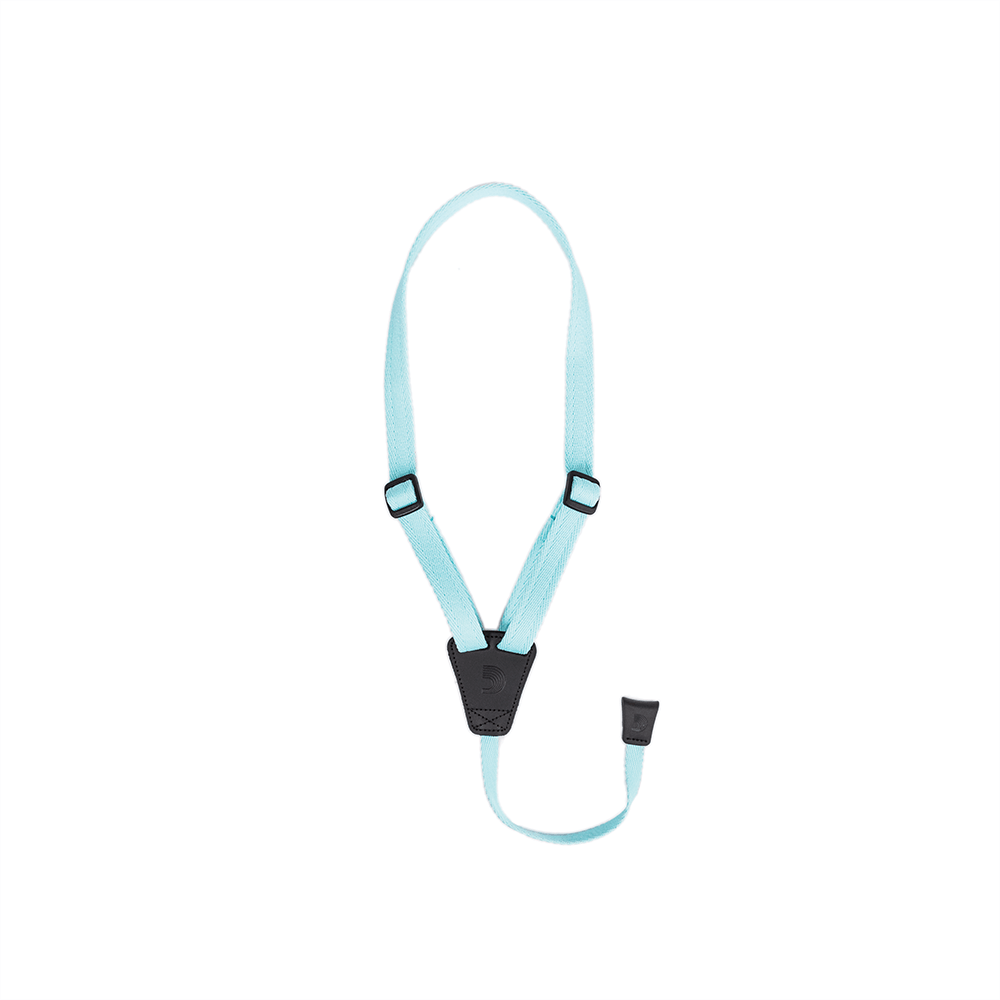 D'Addario Eco Ukulele Strap, Seafoam