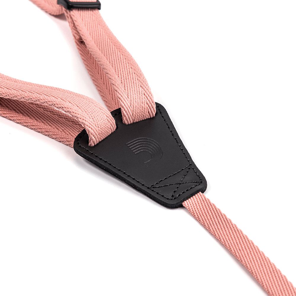 D'Addario Eco Ukulele Strap, Coral