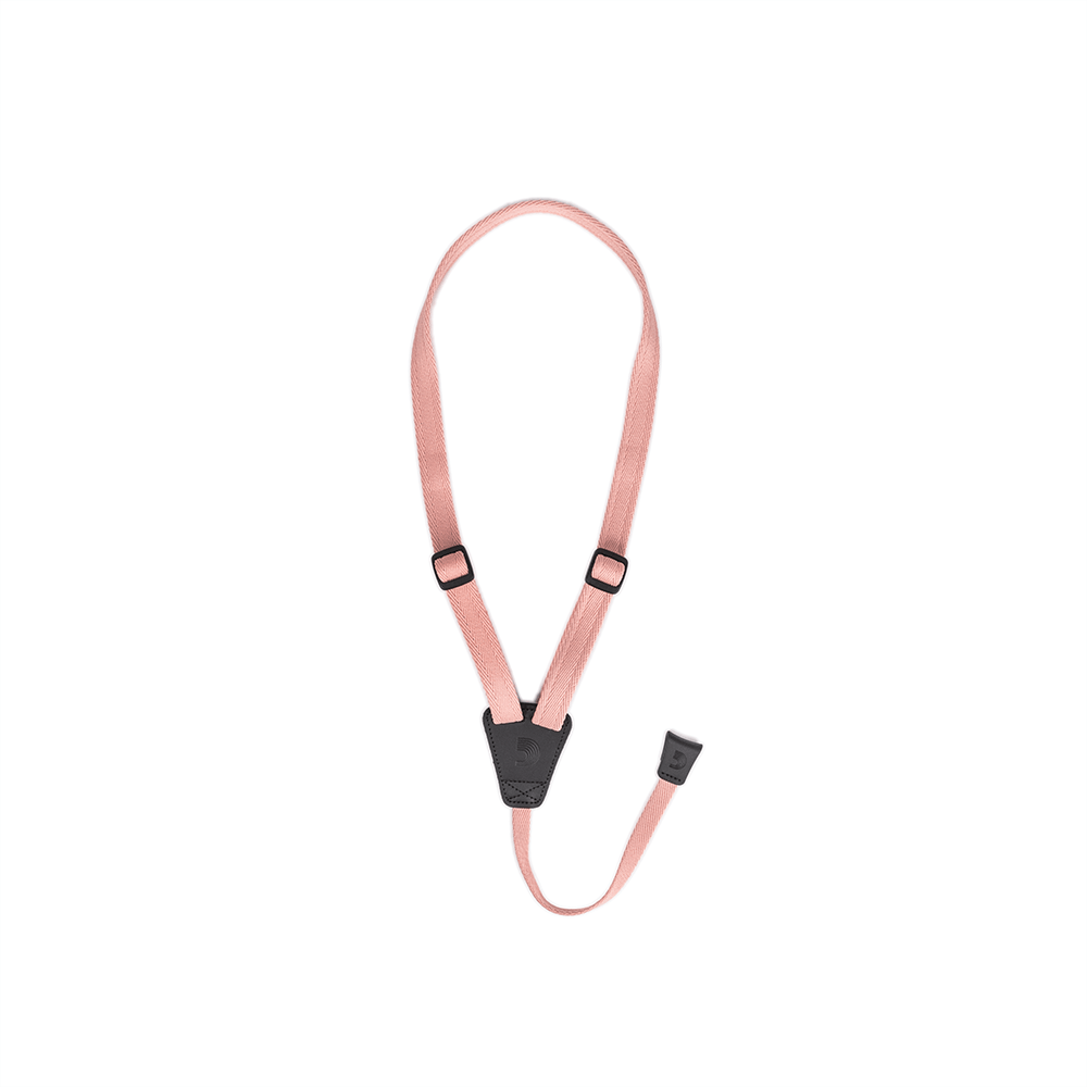 D'Addario Eco Ukulele Strap, Coral