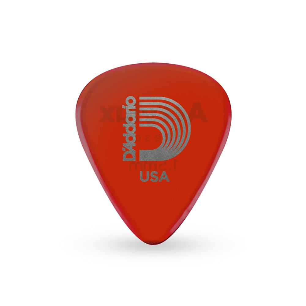 D'Addario Acrylux Reso Guitar Pick 1.5MM, Standard, 25-pack