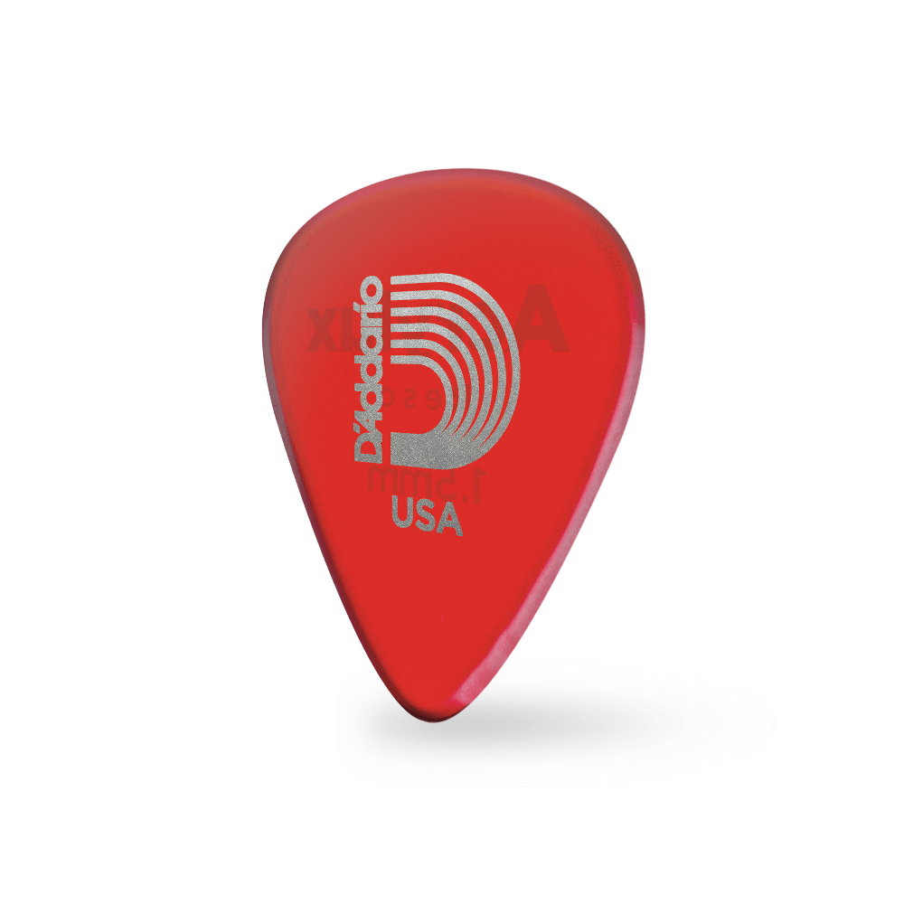D'Addario Acrylux Reso Guitar Pick 1.5MM, Standard, 25-pack