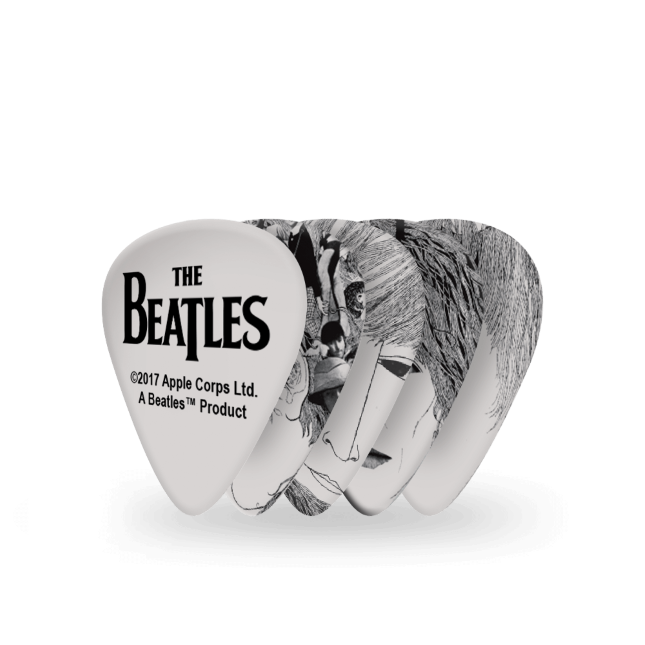 D'Addario Beatles Guitar Picks, Revolver, 10 pack, Thin