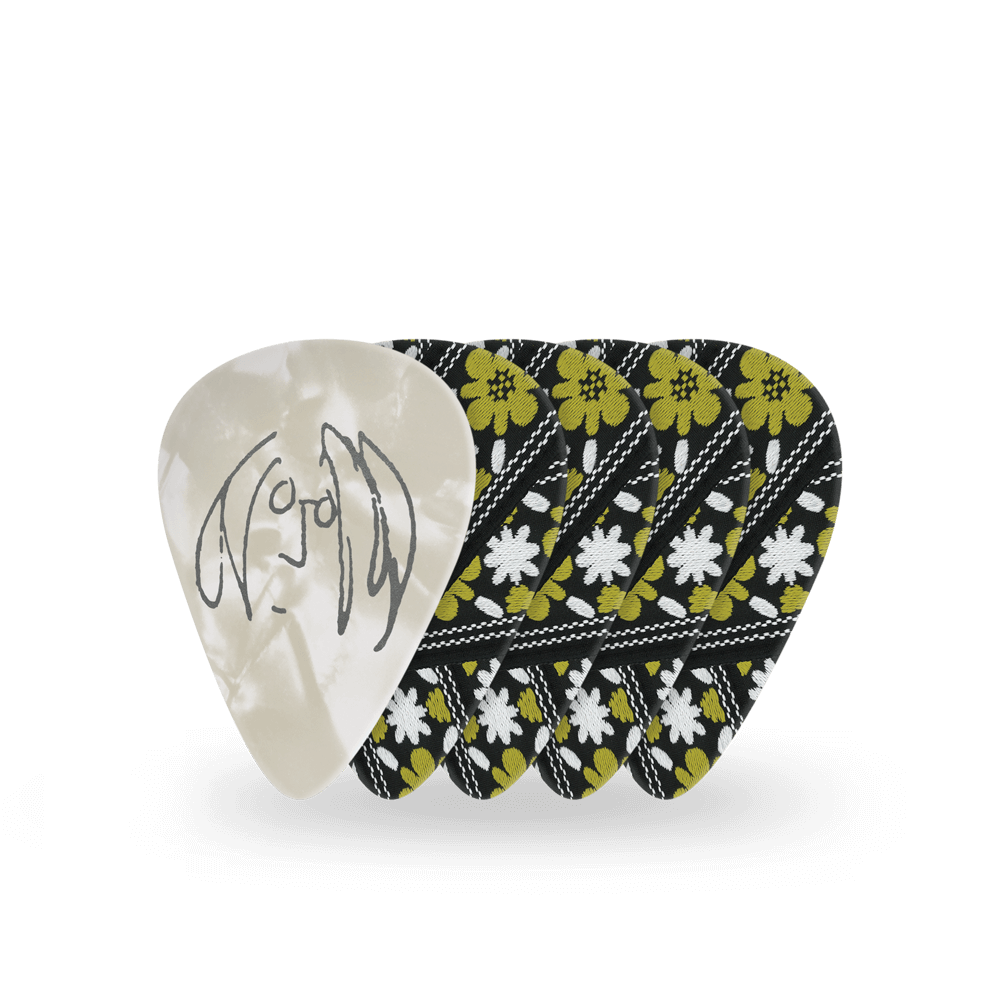 John Lennon Rooftop Guitar Picks, Medium Gauge (.70mm) 10-Pack