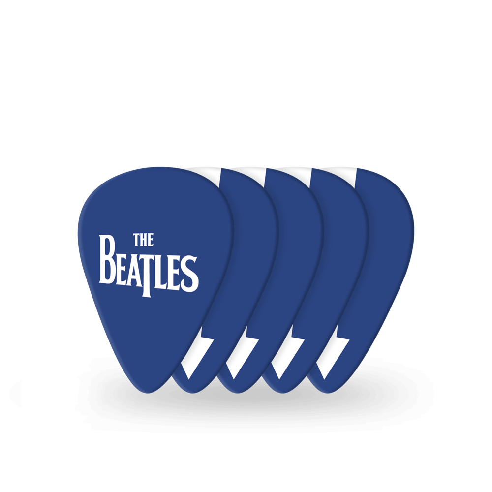 D'Addario Beatles 1964 Tour Ed Sullivan Stage Guitar Picks, Medium Gauge (.70mm) 10-Pack