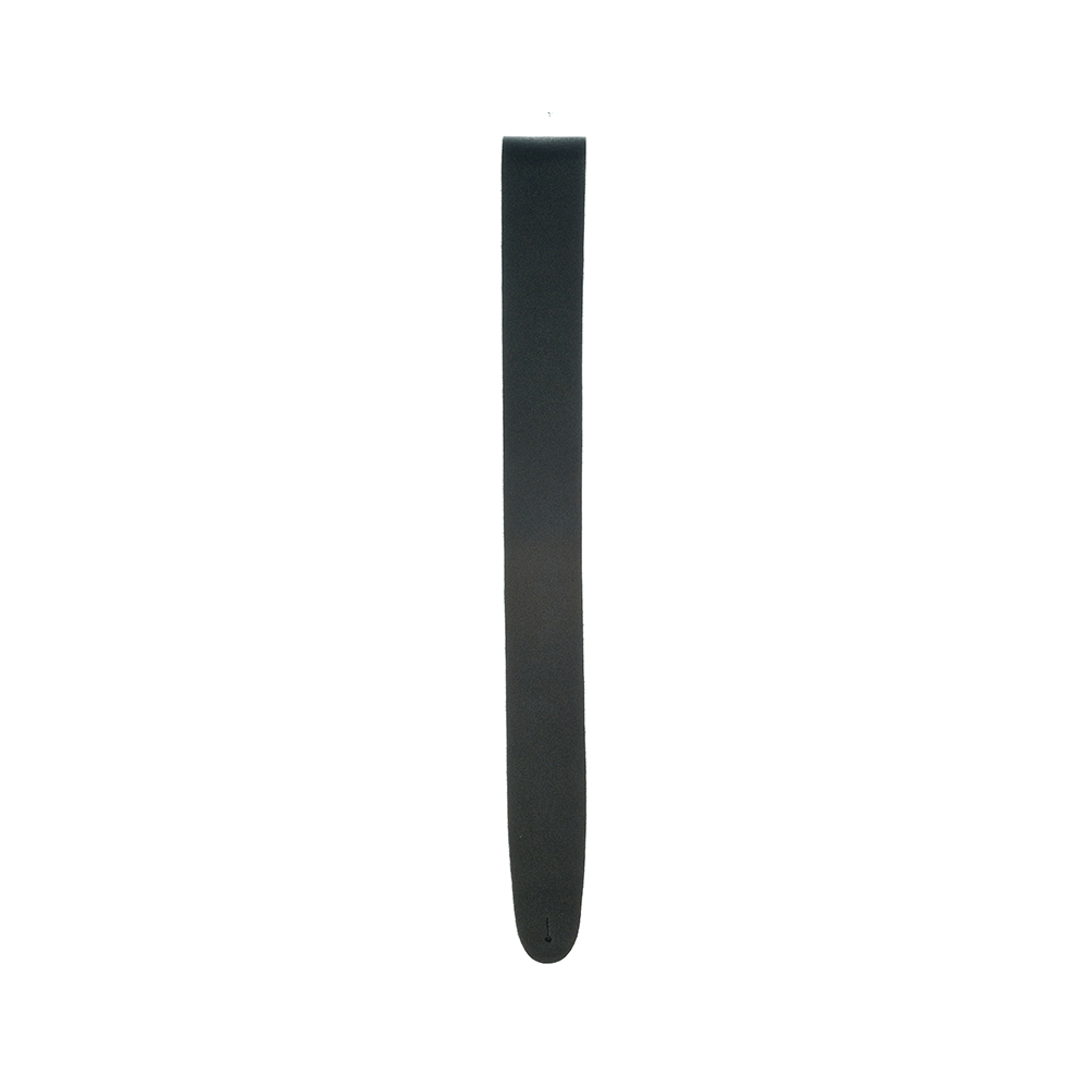 D'Addario Basic Classic Leather Guitar Strap, Black
