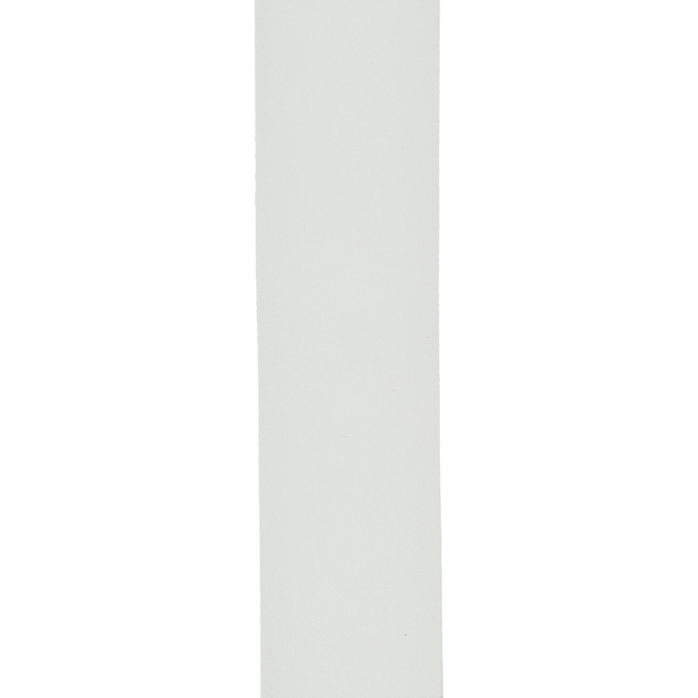D'Addario Basic Classic Leather Guitar Strap, White