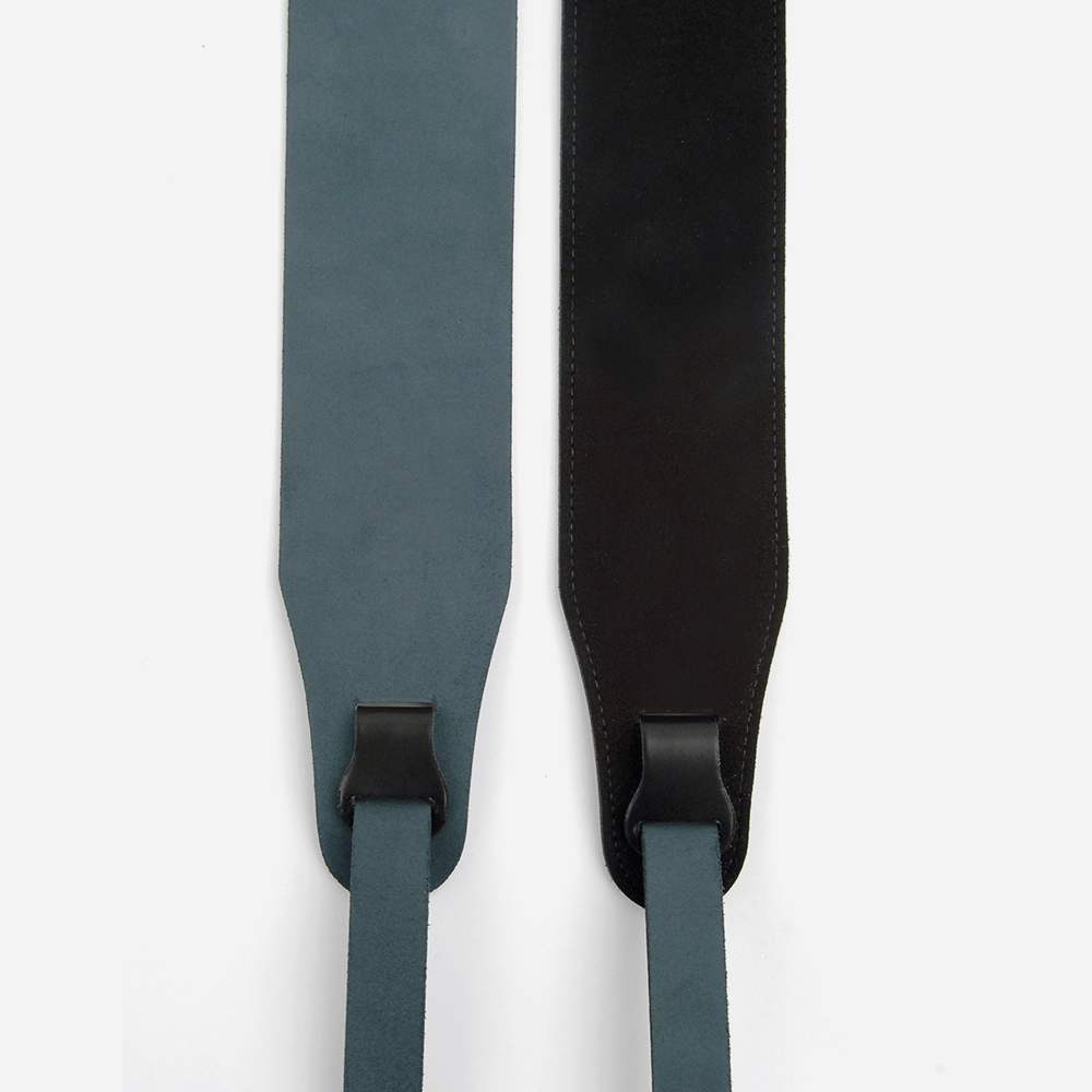 D'Addario Classic Leather Banjo Strap, Black