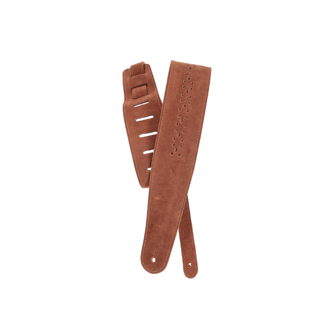 Vented Suede Guitar Straps