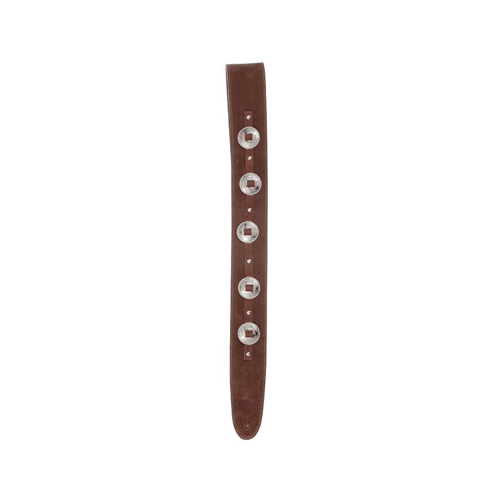 D'Addario Deluxe Leather Guitar Strap