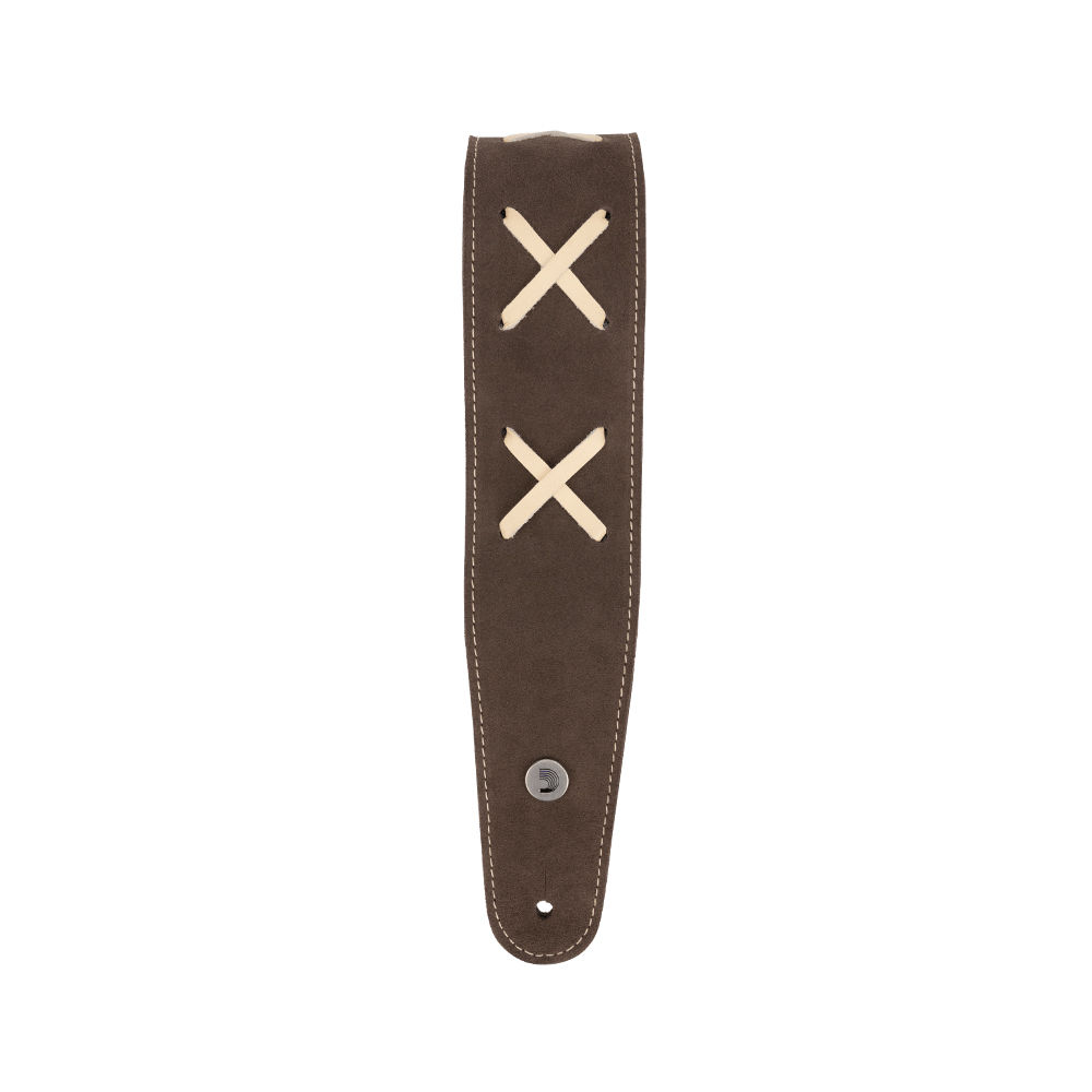 D'Addario 2.5" Leather Strap, Vintage - DG