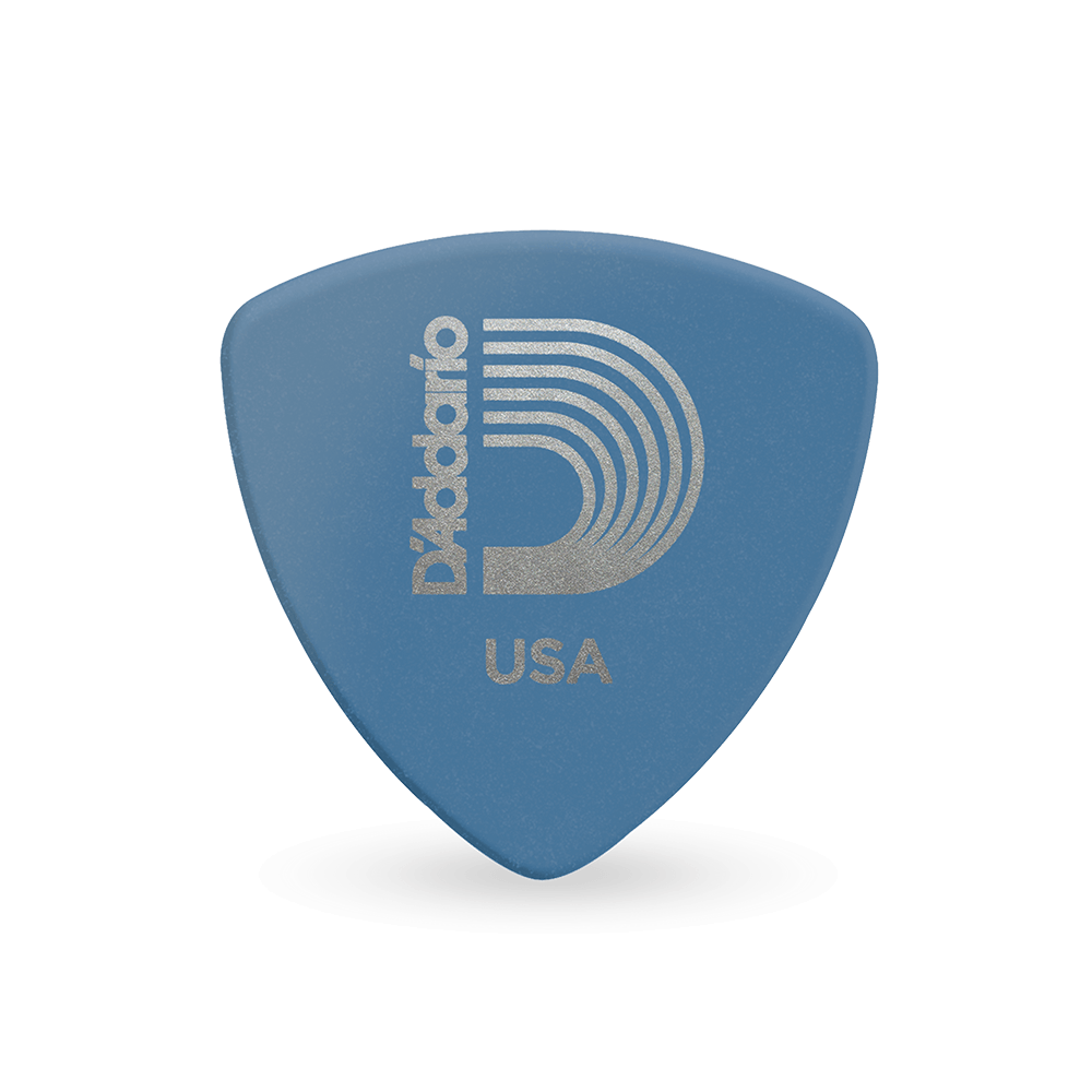 D'Addario Duralin Guitar Picks, Medium/Heavy, 10 pack, Wide Shape