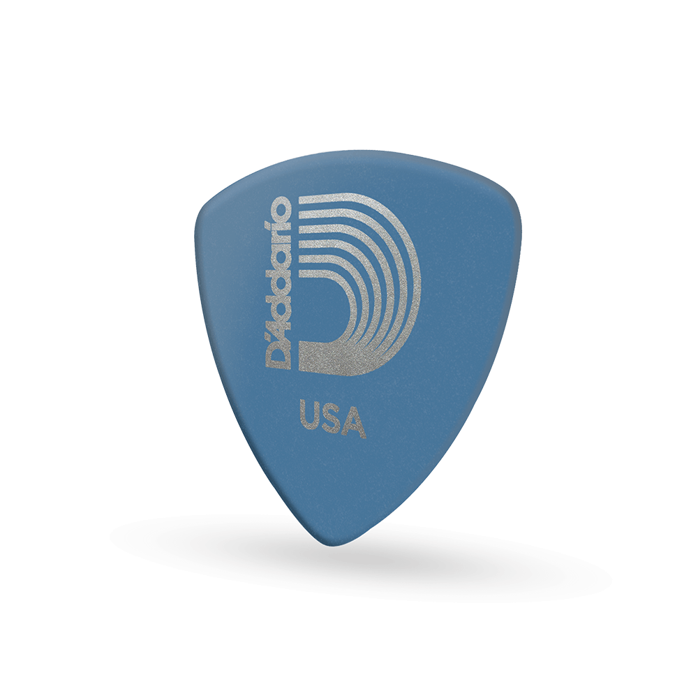 D'Addario Duralin Guitar Picks, Medium/Heavy, 10 pack, Wide Shape