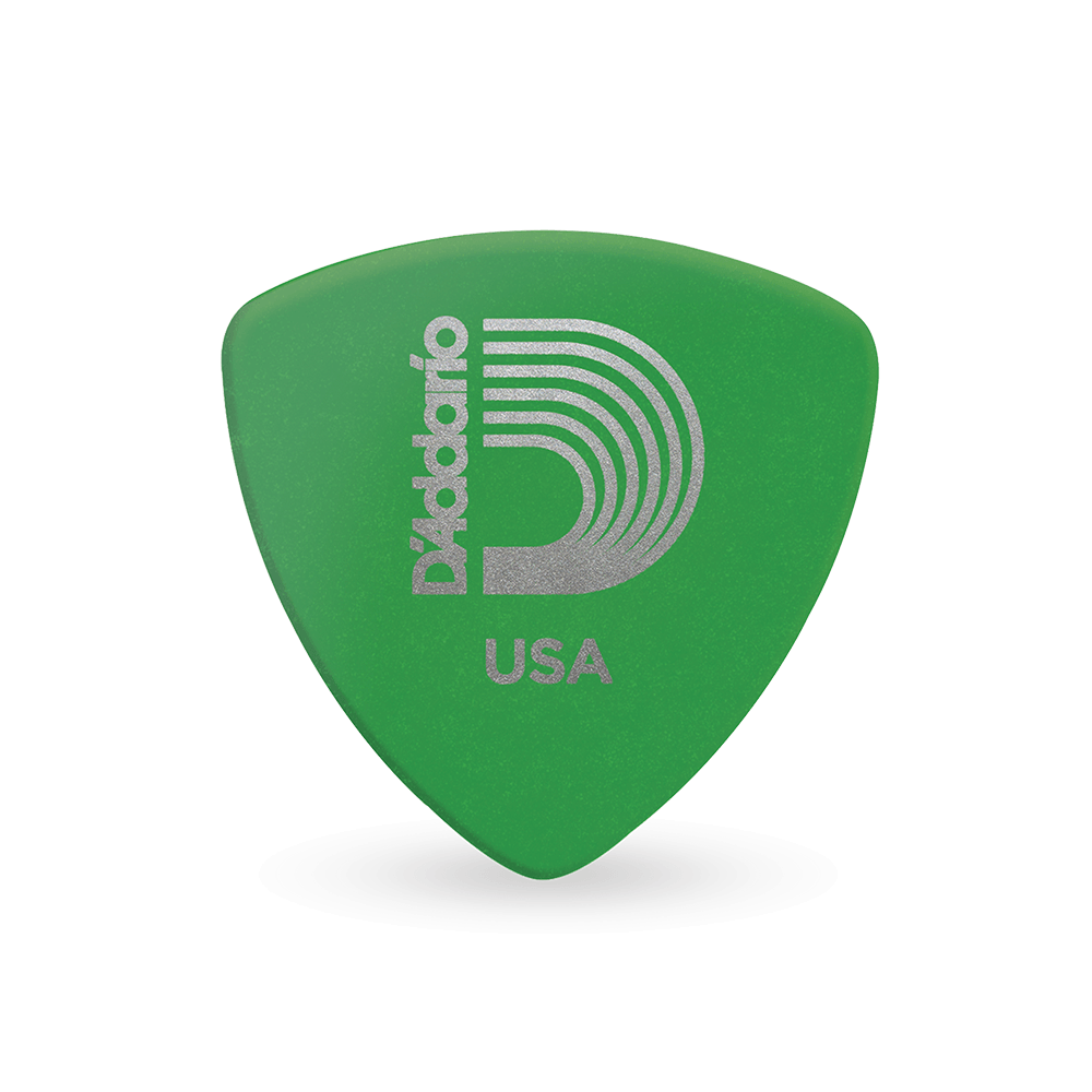 D'Addario Duralin Guitar Picks, Medium, 25 pack, Wide Shape