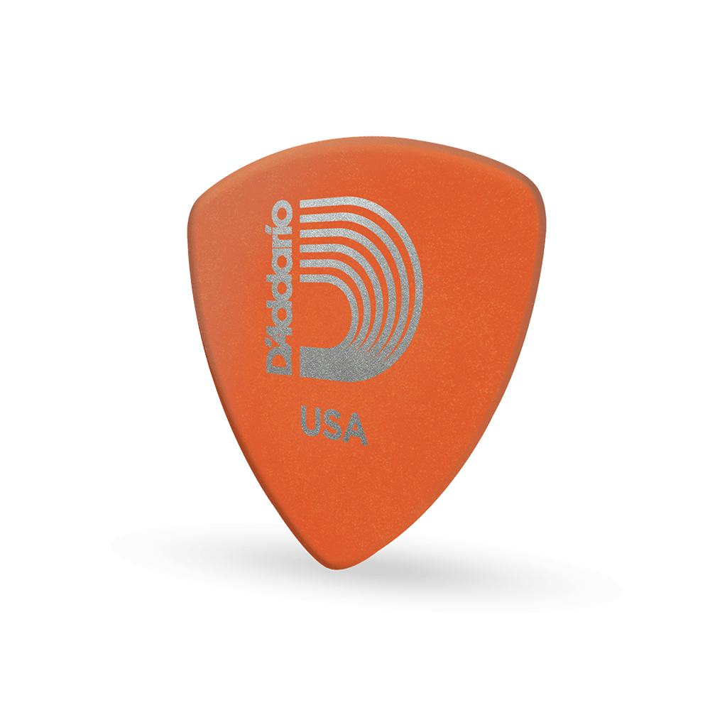 D'Addario Duralin Guitar Picks, Light, 10 pack, Wide Shape