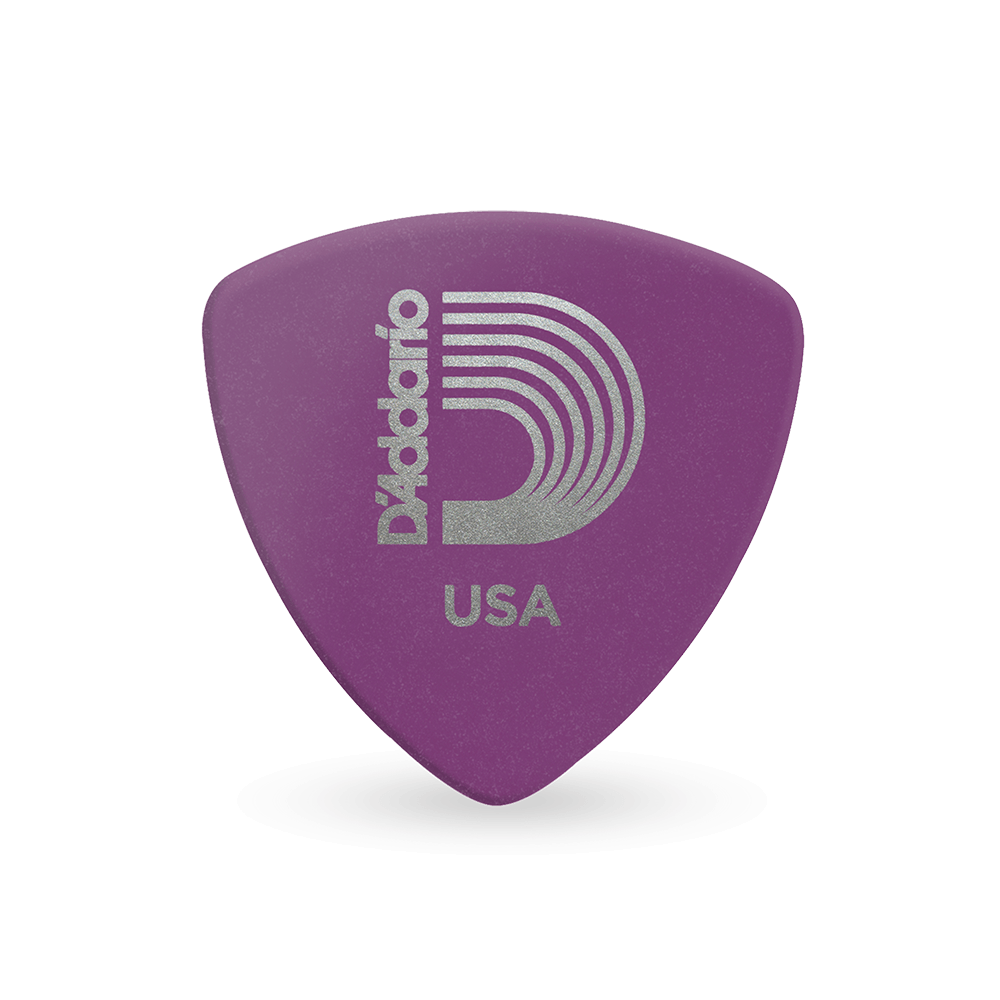 D'Addario Duralin Guitar Picks, Heavy, 100 pack, Wide Shape