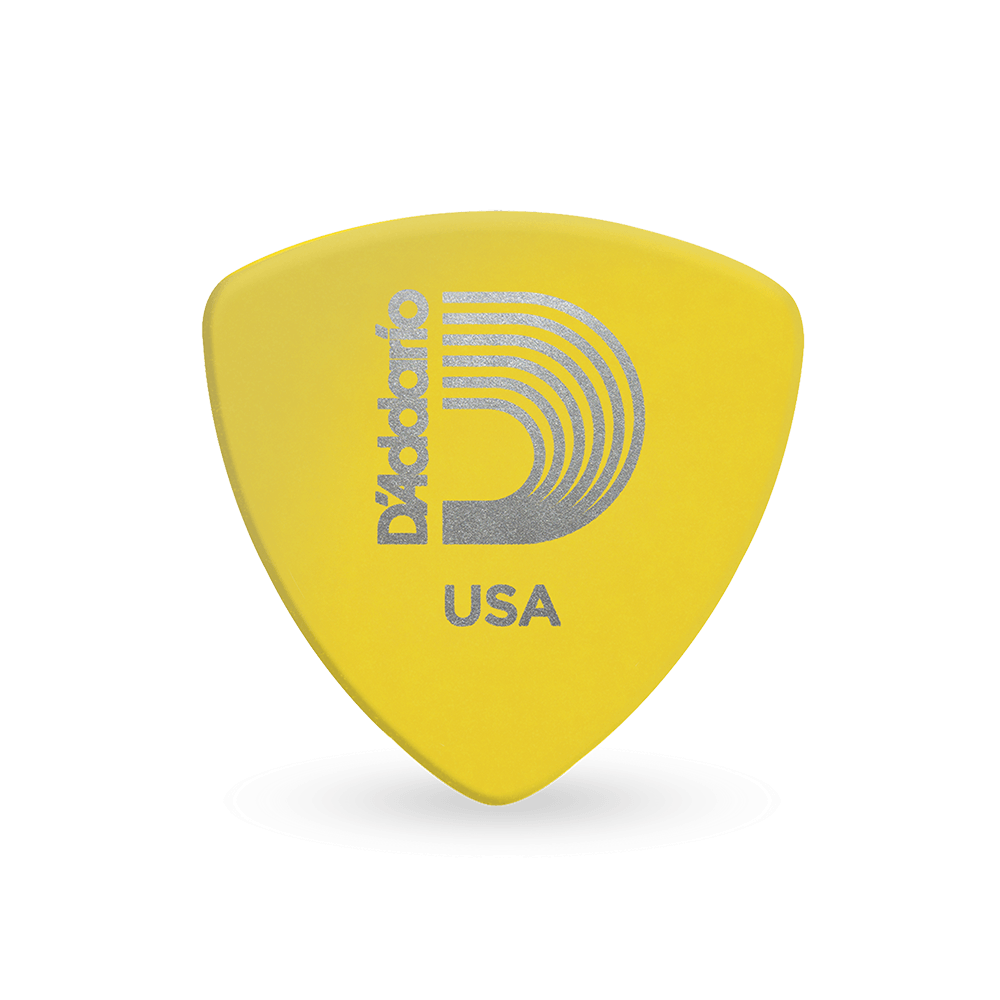 D'Addario Duralin Guitar Picks, Light/Medium, 25 pack, Wide Shape