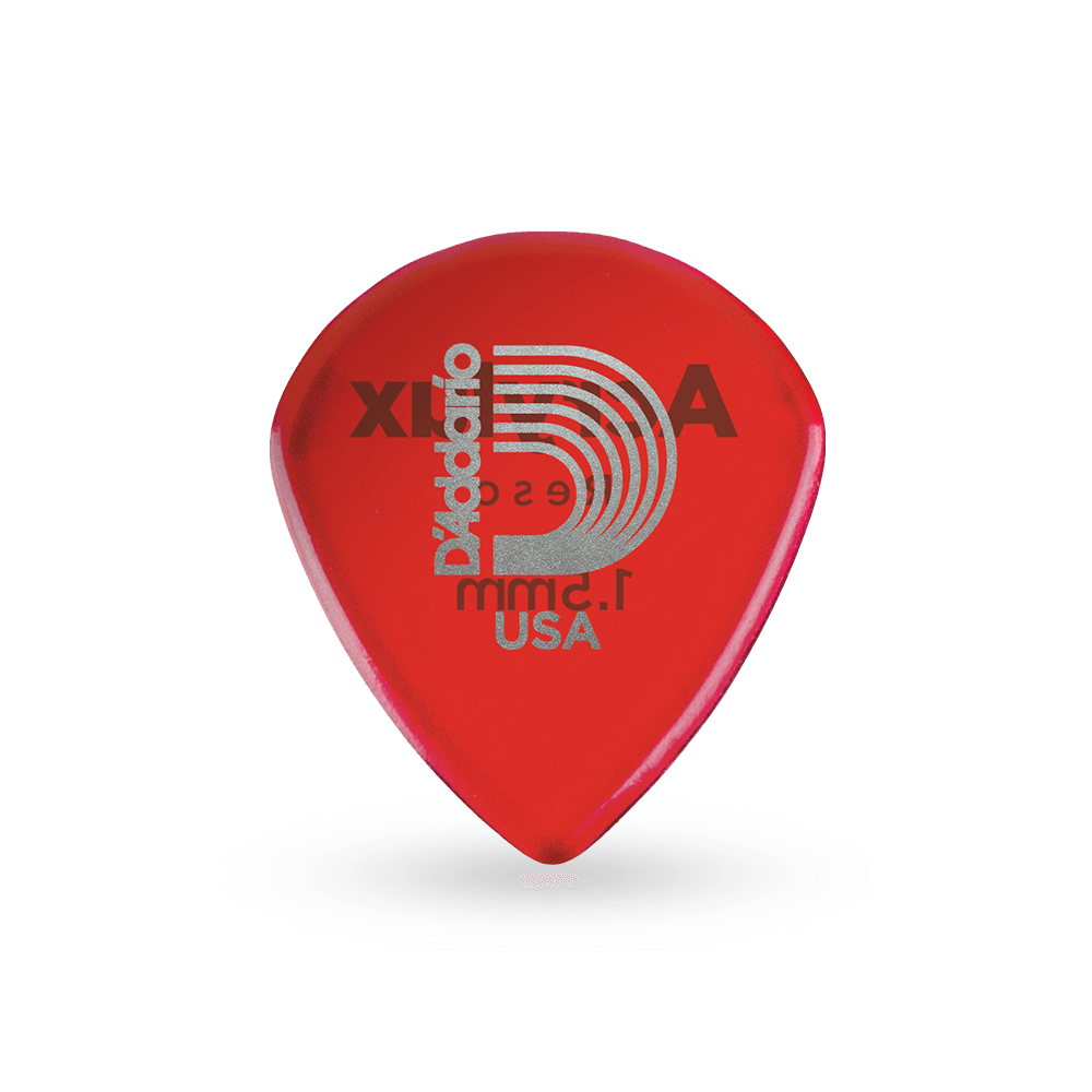 D'Addario Acrylux Reso Jazz Guitar Pick, 25-pack