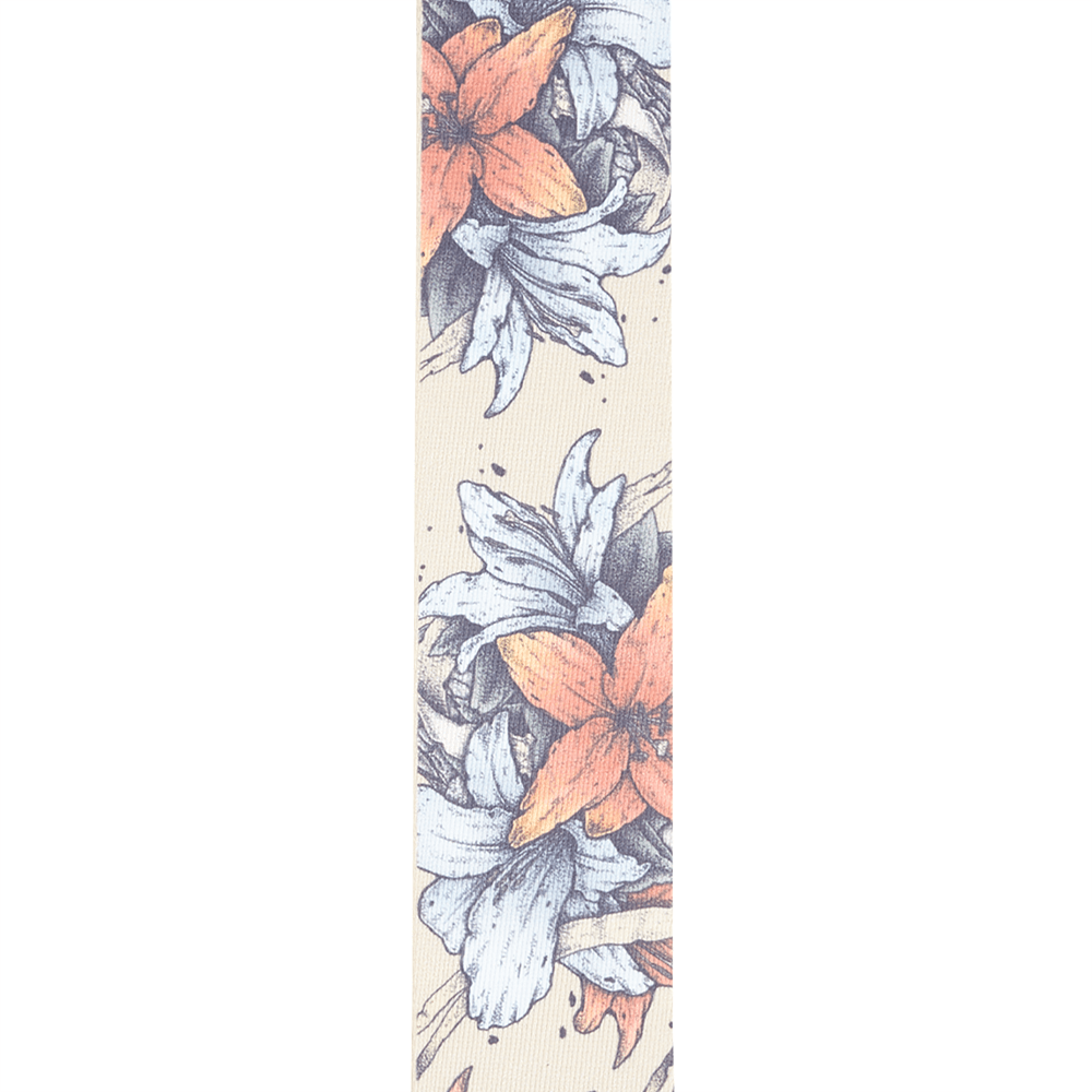 D'Addario Alchemy Guitar Strap, Death in Bloom