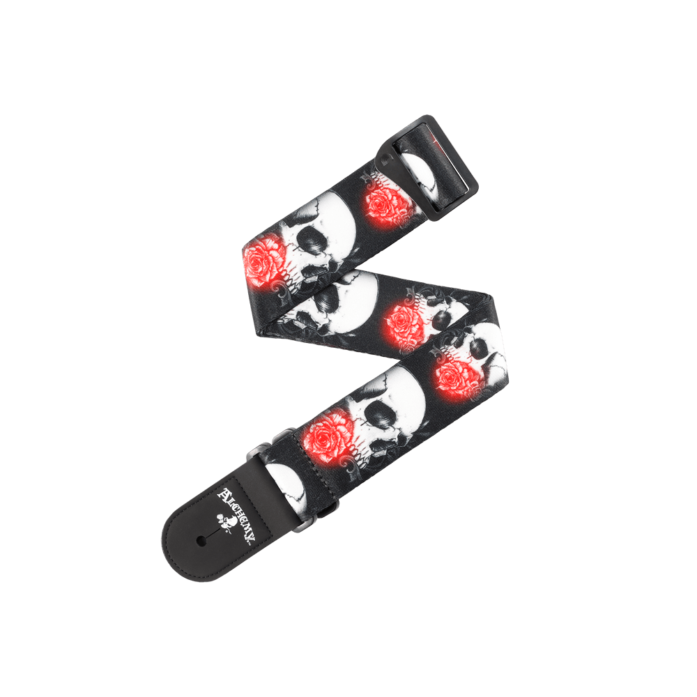 D'Addario Alchemy Guitar Strap, Definitely Dead
