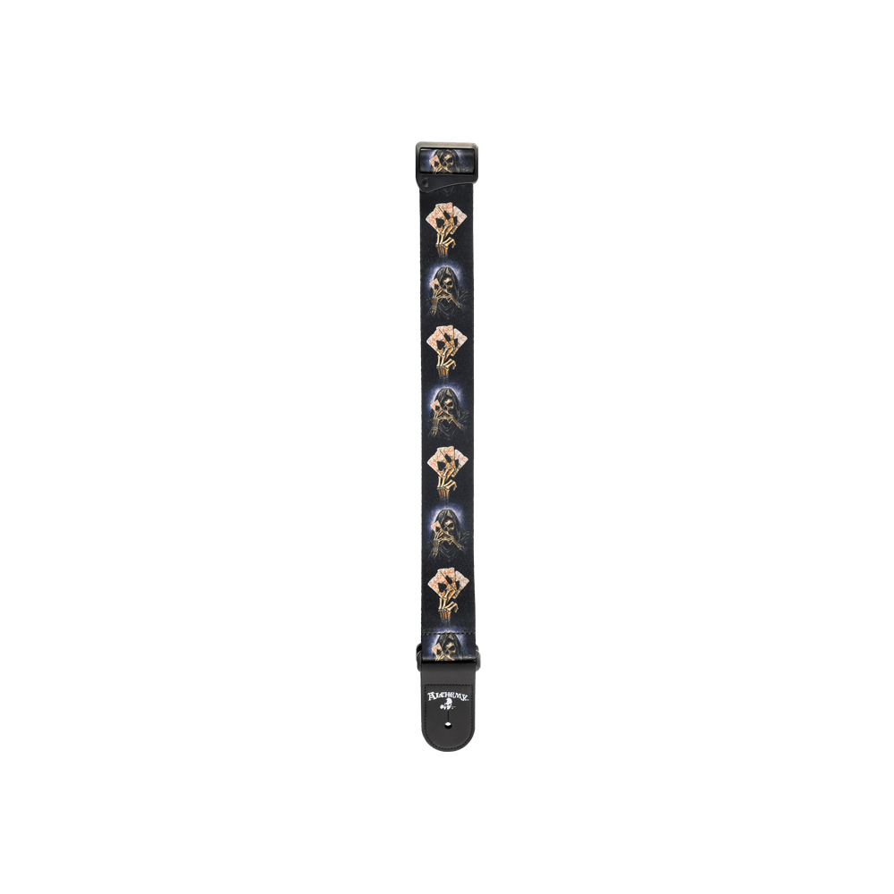 D'Addario Alchemy Guitar Strap, Reapers Ace