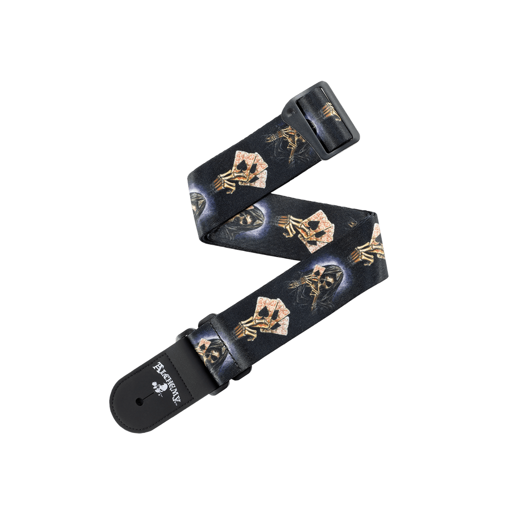 D'Addario Alchemy Guitar Strap, Reapers Ace