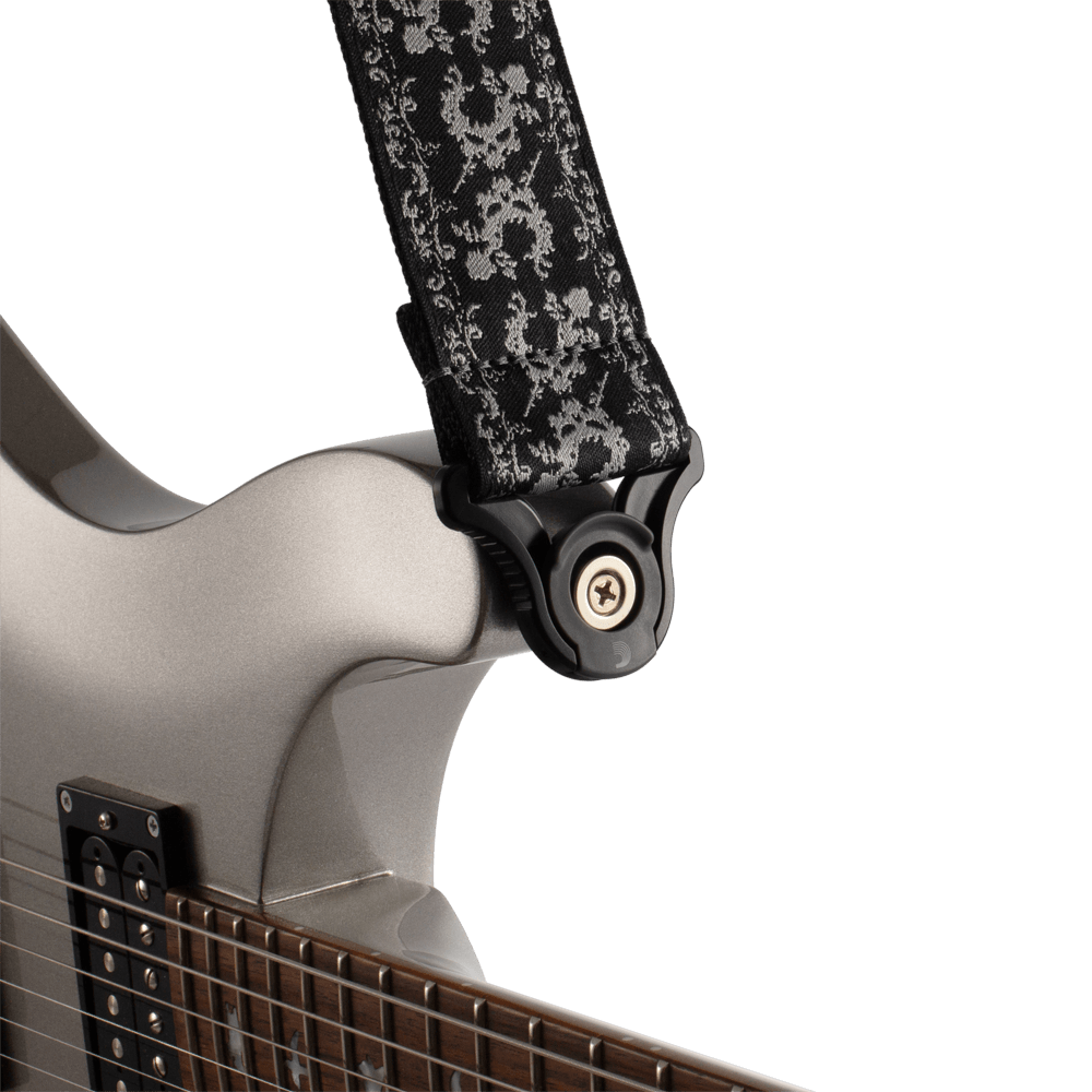 D'Addario Alchemy Auto Lock Guitar Strap, Masque