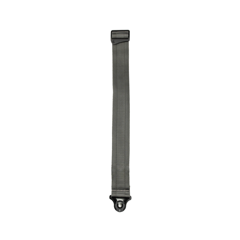D'Addario Auto Lock Guitar Strap, Metal Grey