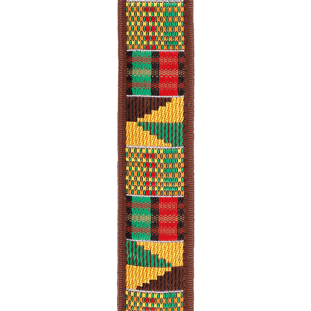 D'Addario Auto Lock Guitar Strap, African Weave