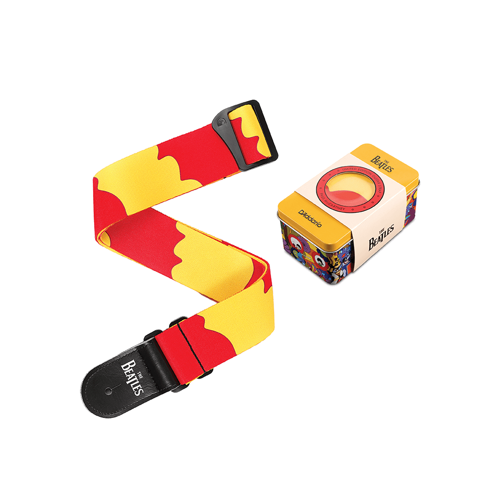 D Addario Yellow Submarine 50th Anniversary Paul Woven Guitar Strap