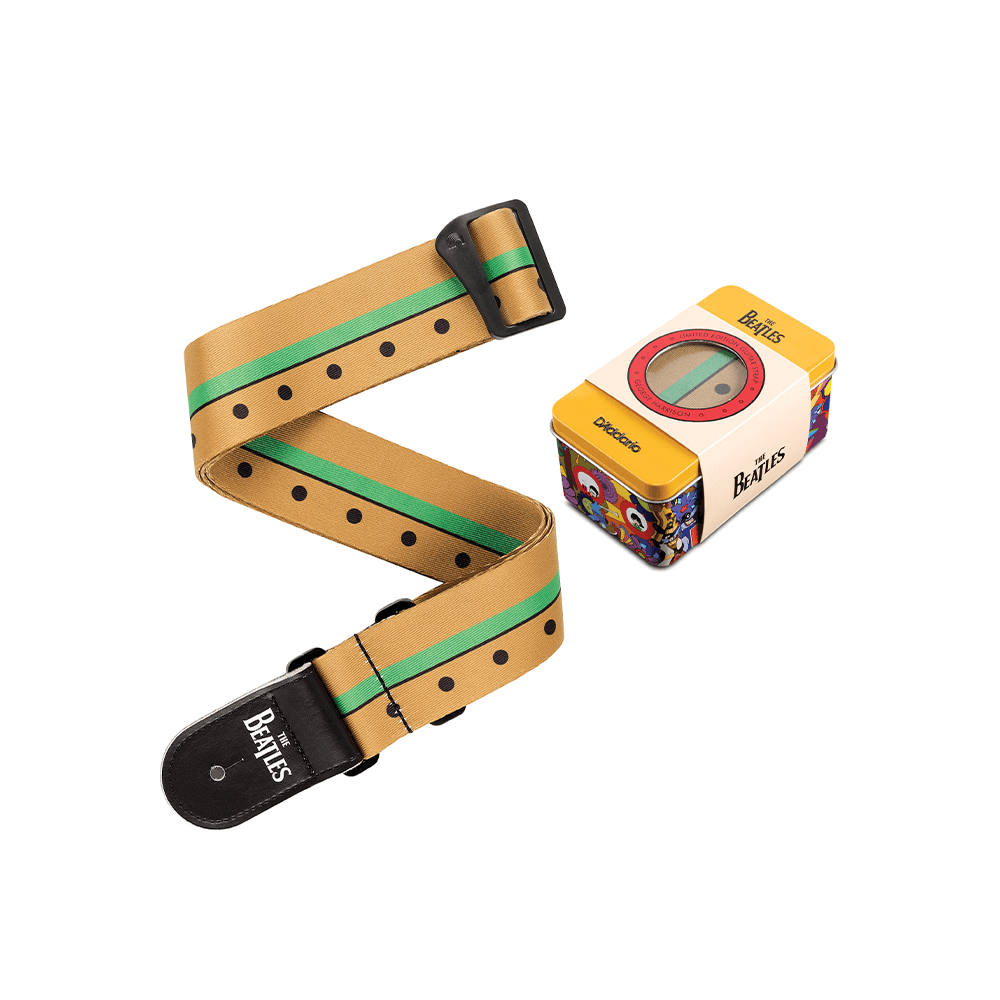 D'Addario Yellow Submarine 50th Anniversary Woven Guitar Strap, George