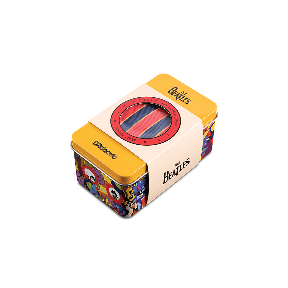 D'Addario Yellow Submarine 50th Anniversary Woven Guitar Strap, Ringo