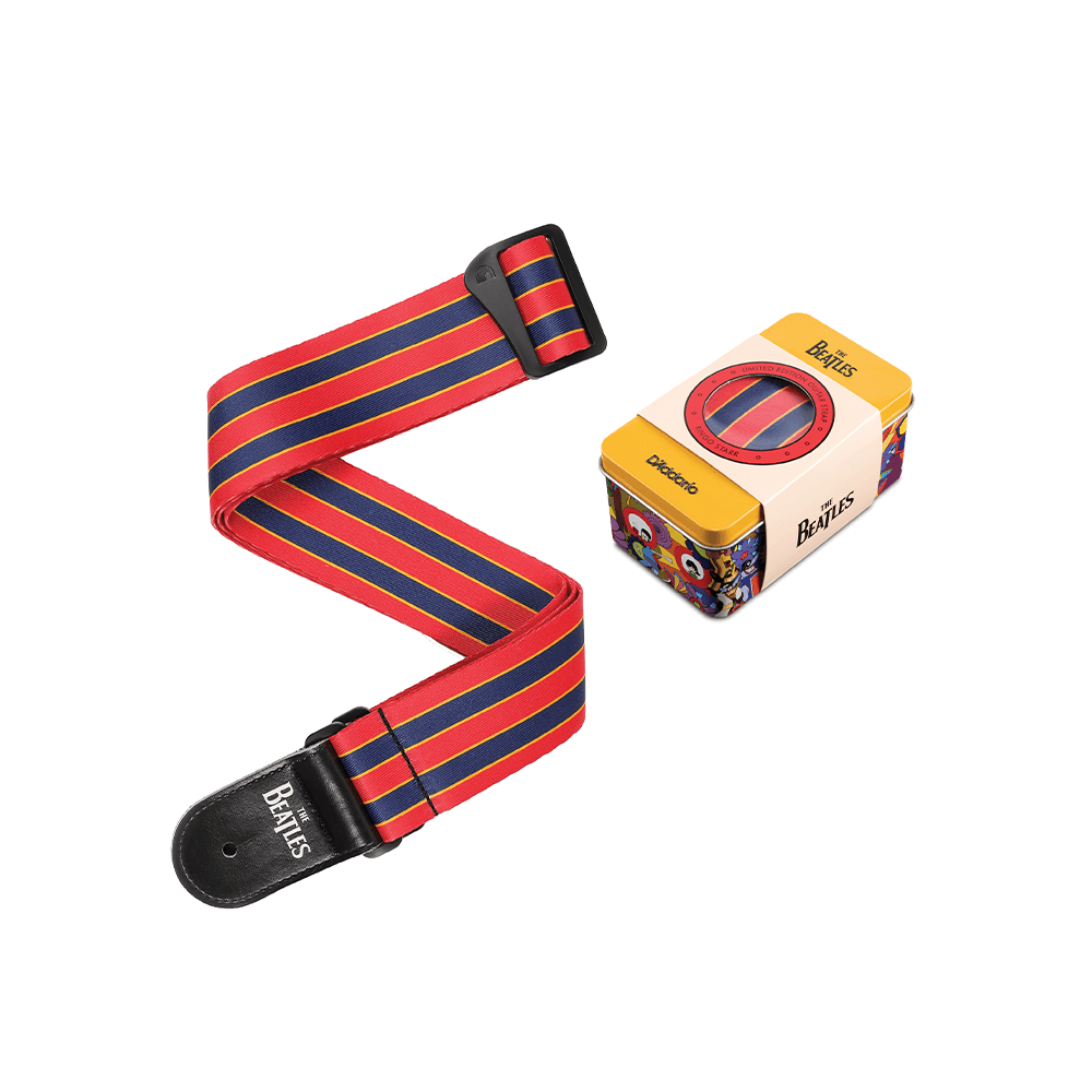 D'Addario Yellow Submarine 50th Anniversary Woven Guitar Strap, Ringo